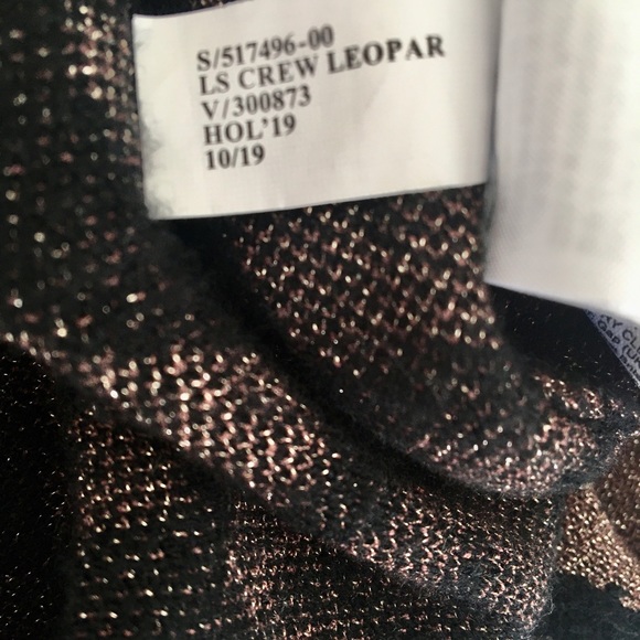 J Crew women’s leopard long sleeve dress. Large size. Stretch fit. - Picture 14 of 14